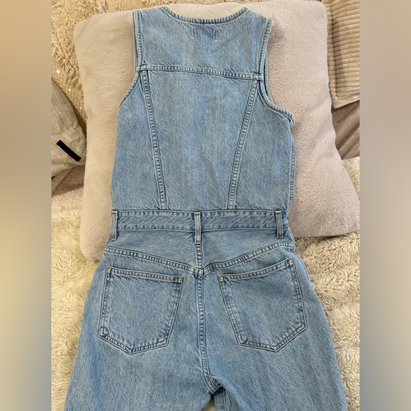 AGOLDE Seventies Denim Jumpsuit. Size 4 - Picture 6 of 15